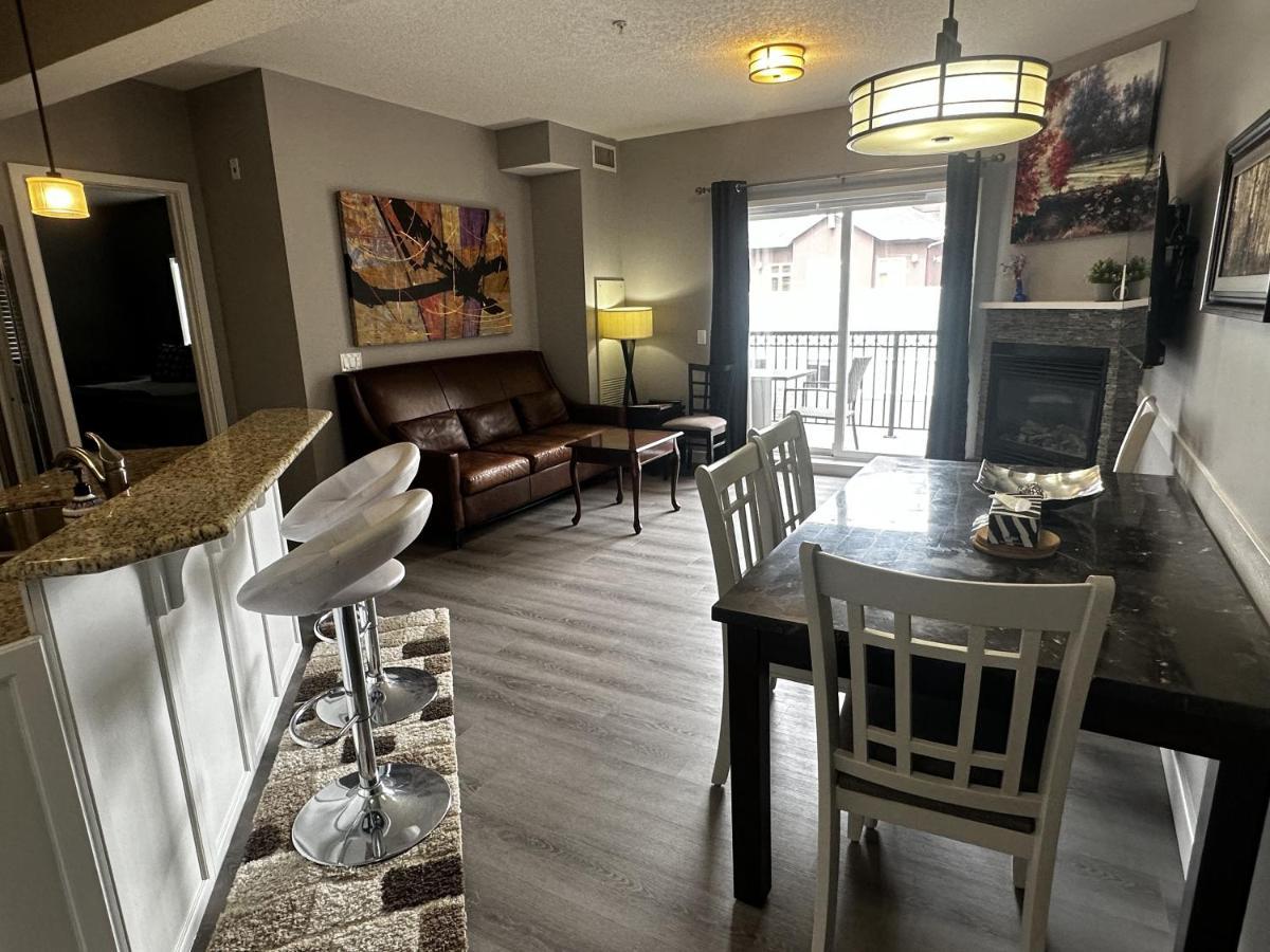 Luxury Two Queen Beds Condo - Grande Rockies Resort Indoor Parking Pool Hot Tub Gym Canmore Buitenkant foto